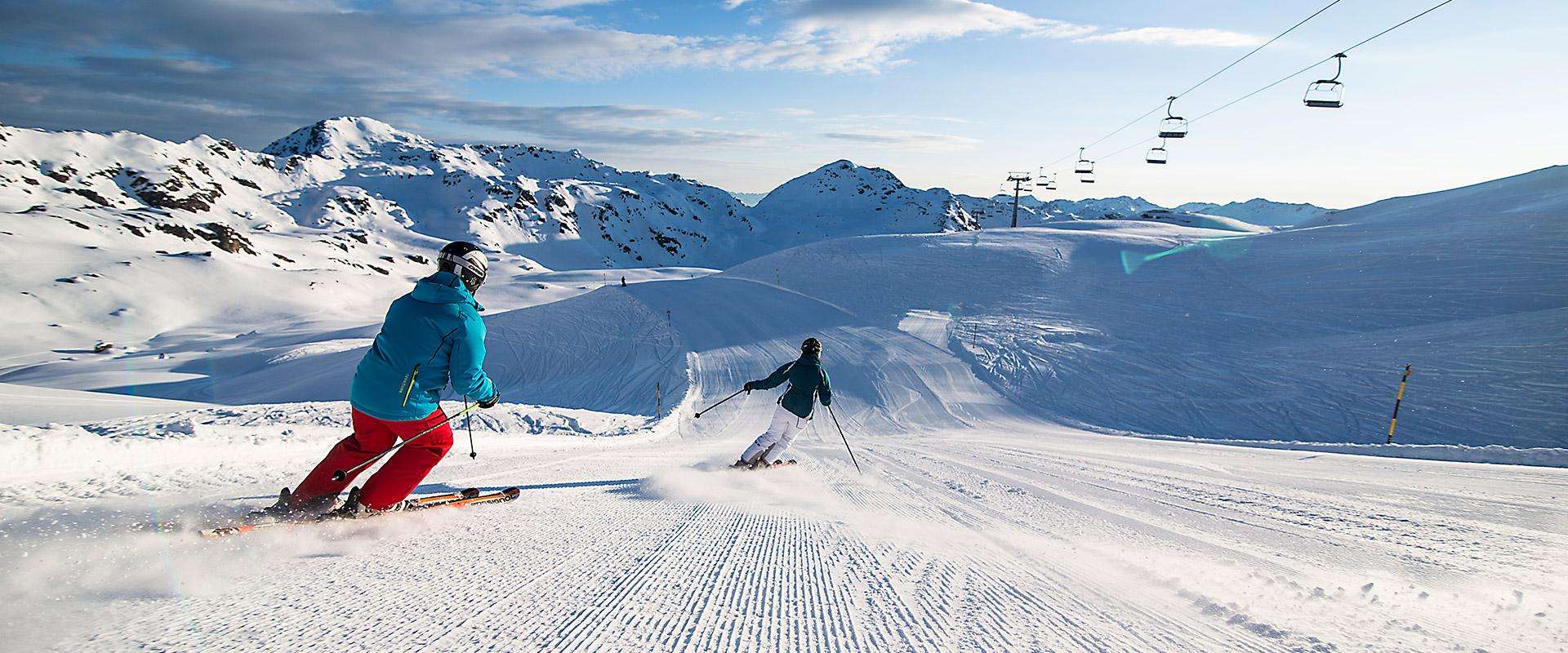 Skifahren im Zillertal